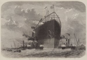 Leviathan, Deptford açıklarındaki Demirlemelerine çekildi